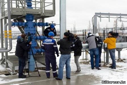 ОАО «Газпром» провела для журналистов пресс-тур