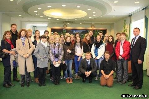 ООО «Газпром добыча Уренгой» посетили школьники из Германии