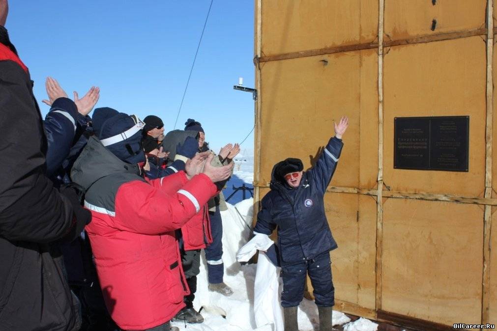 Буровой комплекс «Восток» получил имя проф. Б. Кудряшова