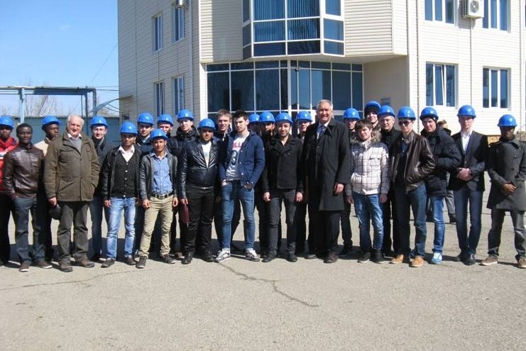 Студенты КубГТУ побывали на буровом участке ООО «Газпром бурение»