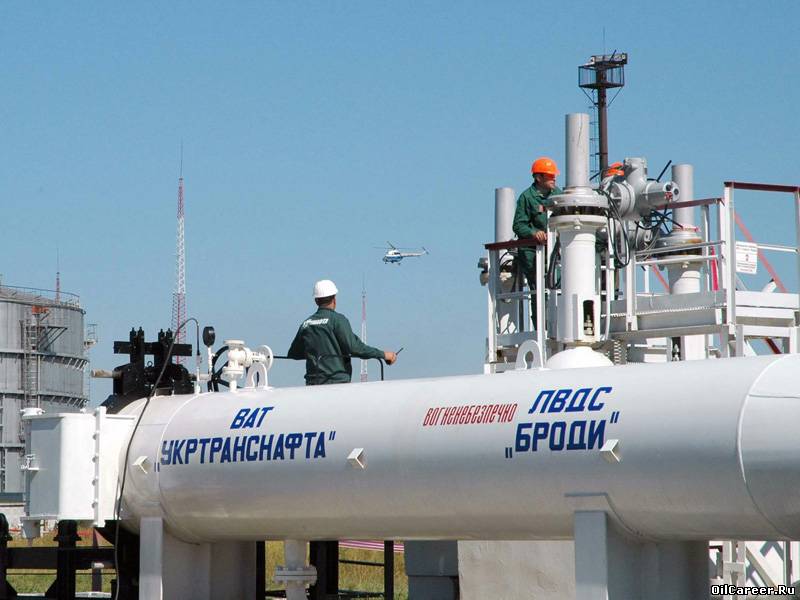 Нефтепровод Одесса-Броды будет поставлять нефть на украинские заводы